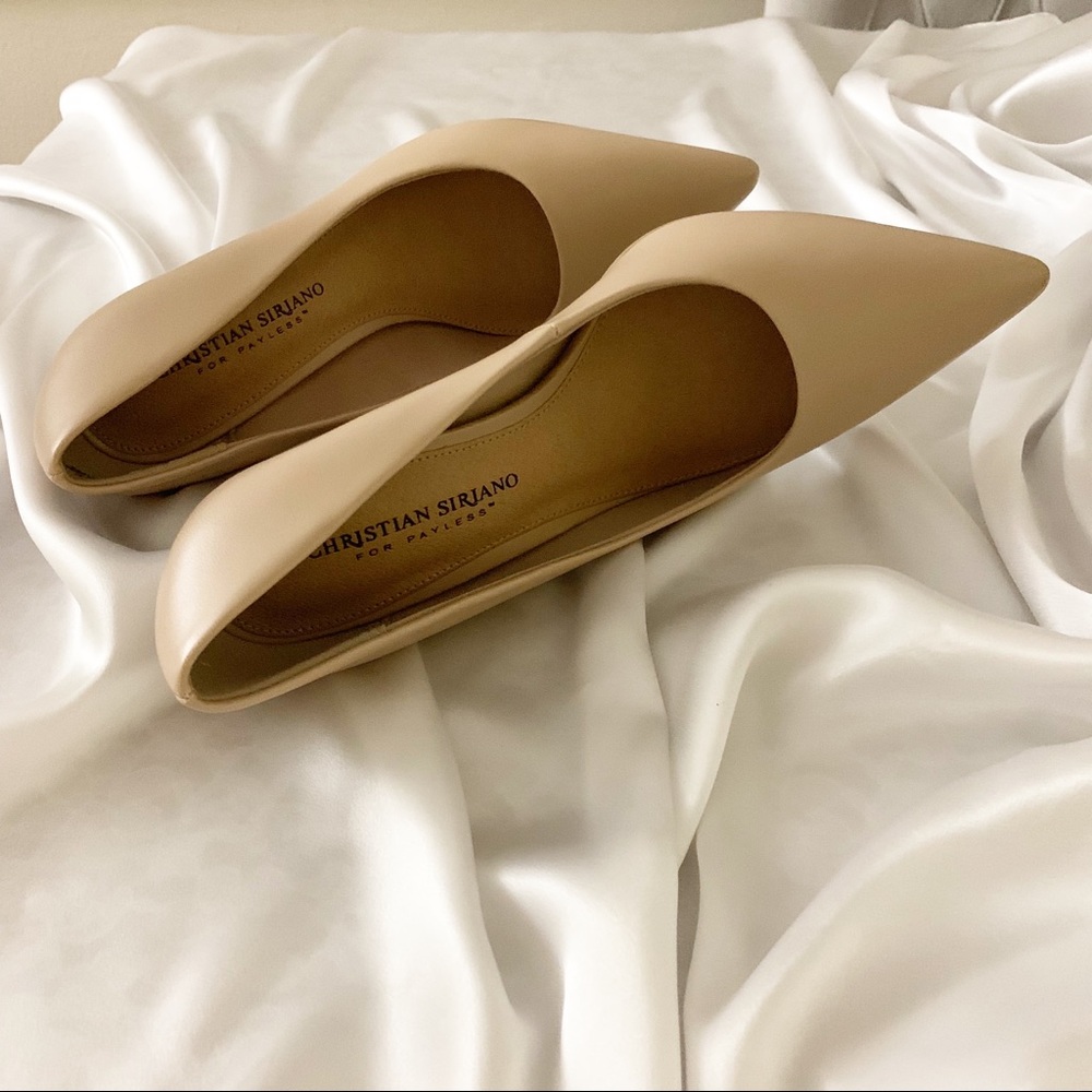 LAST1 Christian Siriano Nude Color High Heel Shoes - Picture 4 of 8